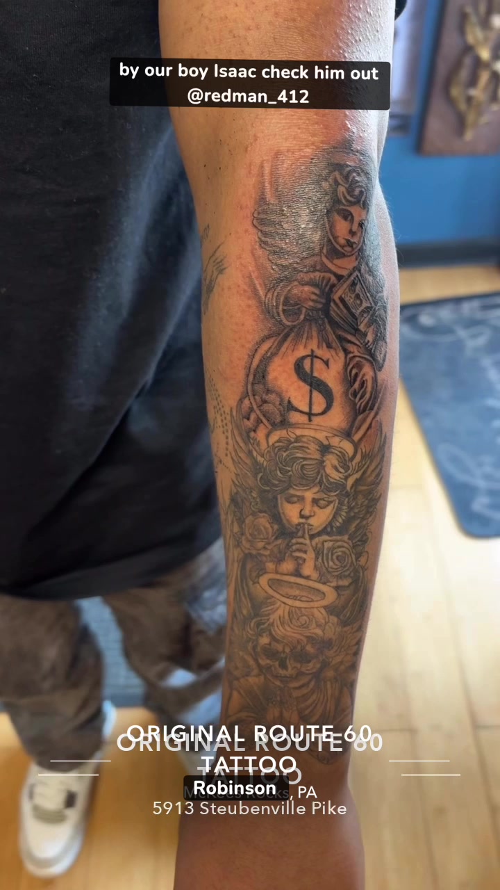 Original Route 60 Tattoo