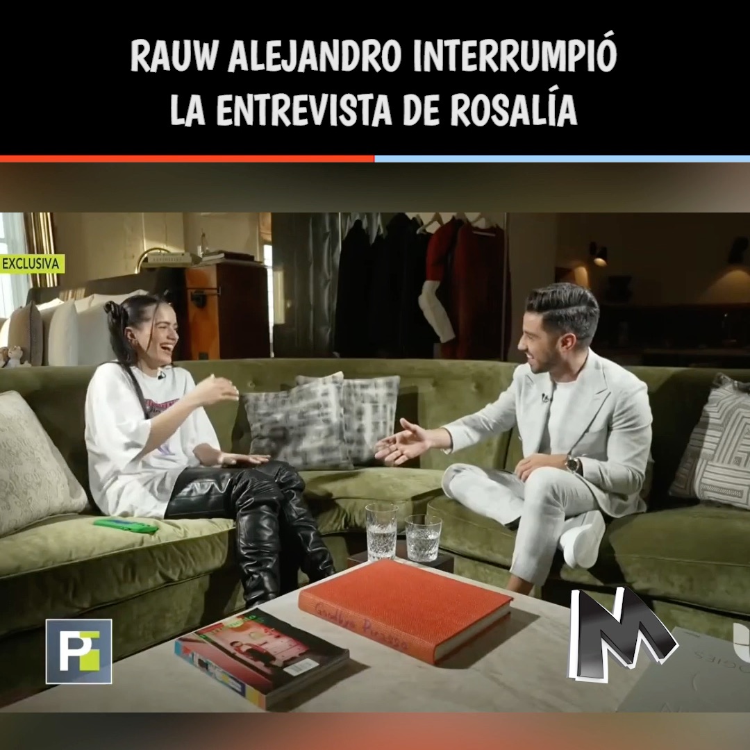 ¡SE PASÓ RAÚL! 😂 | #RauwAlejandro interrumpió una entrevista de # ...