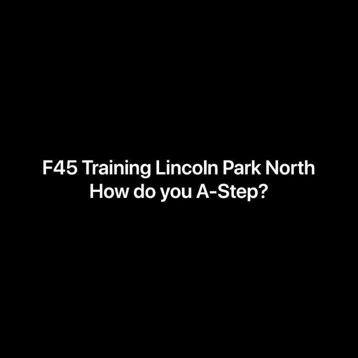 Getting our A-Step on with the boys of F45. Show us your moves! . . # ...