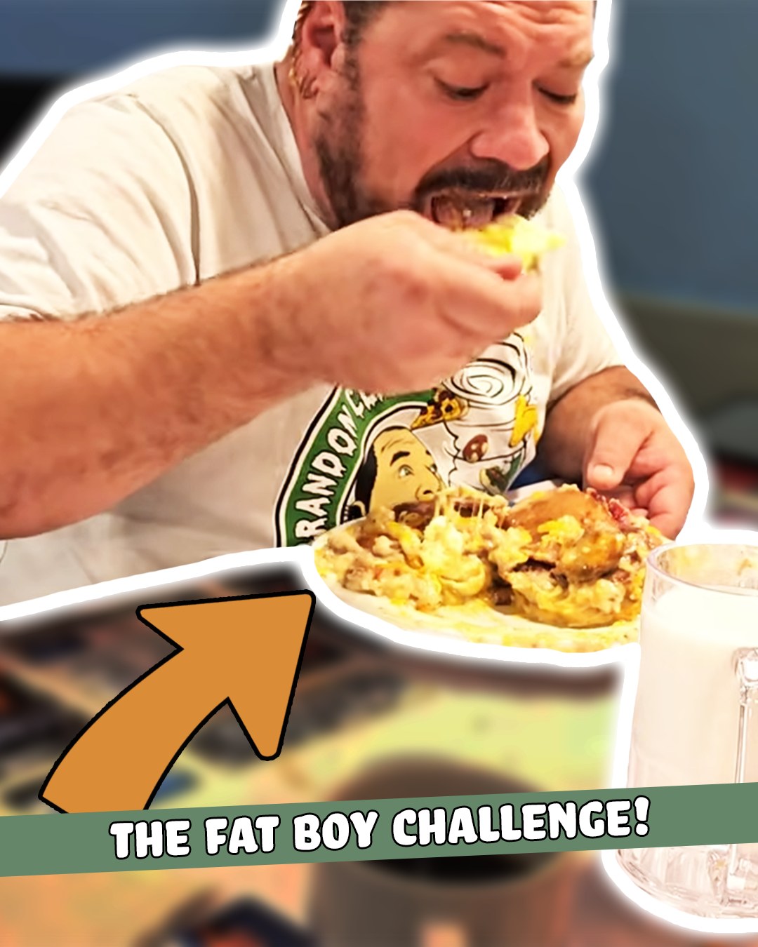 Jj Da Lion did the impossible and TRIPLED our breakfast challenge