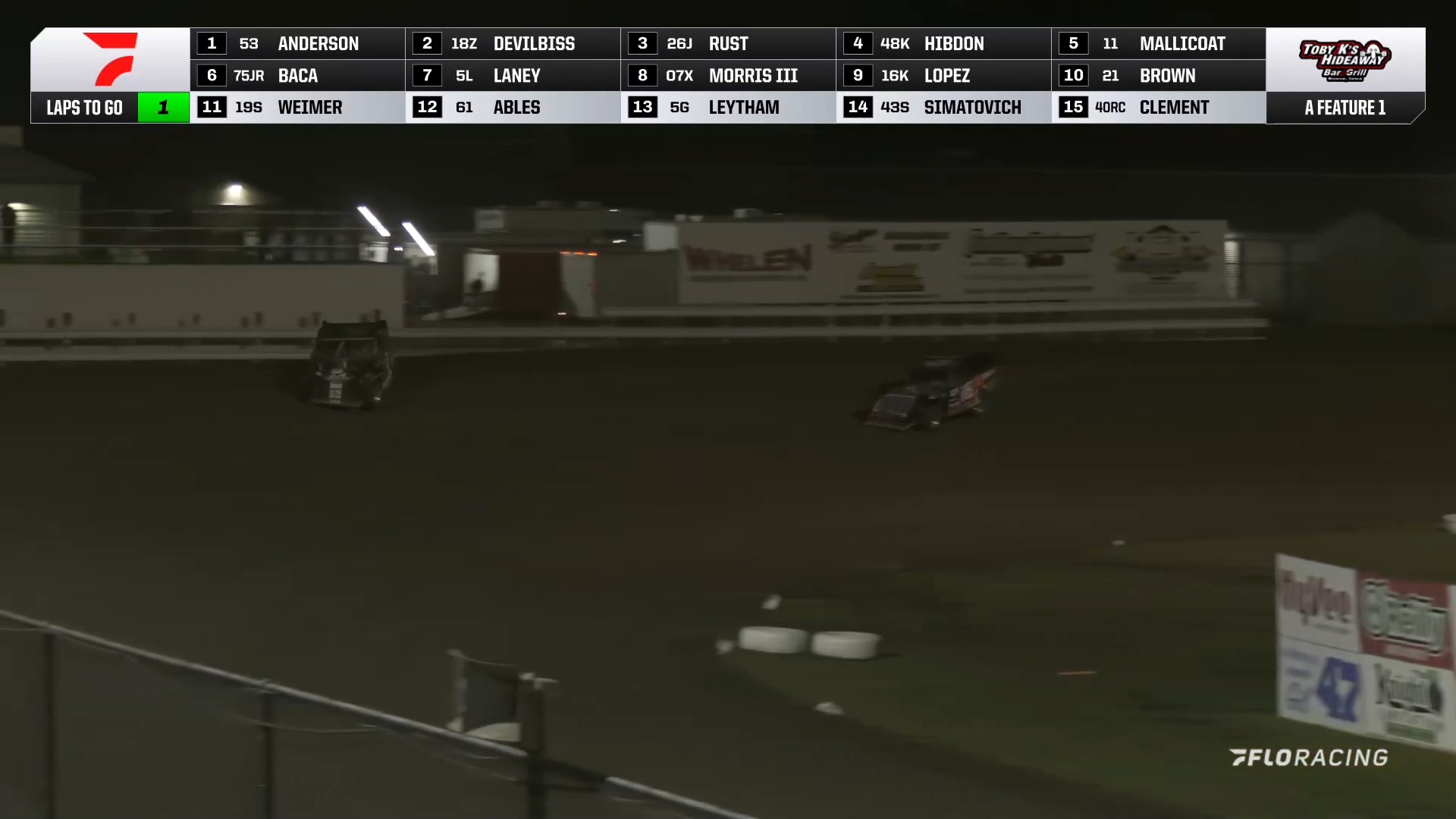 Logan Anderson holds off the challenge from Zane Devilbiss to take the ...