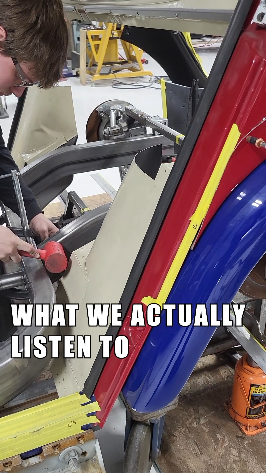 The kind of music you think we listen to... the actual music we listen ...