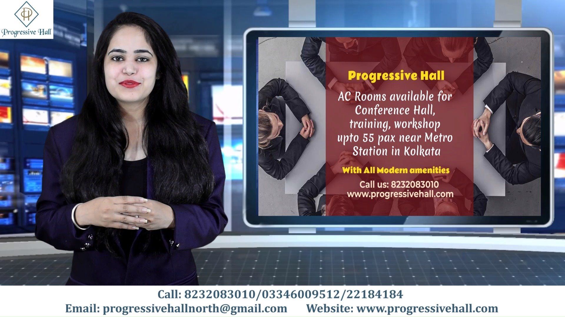 Progressive Hall offers you convenient space for meeting and training ...