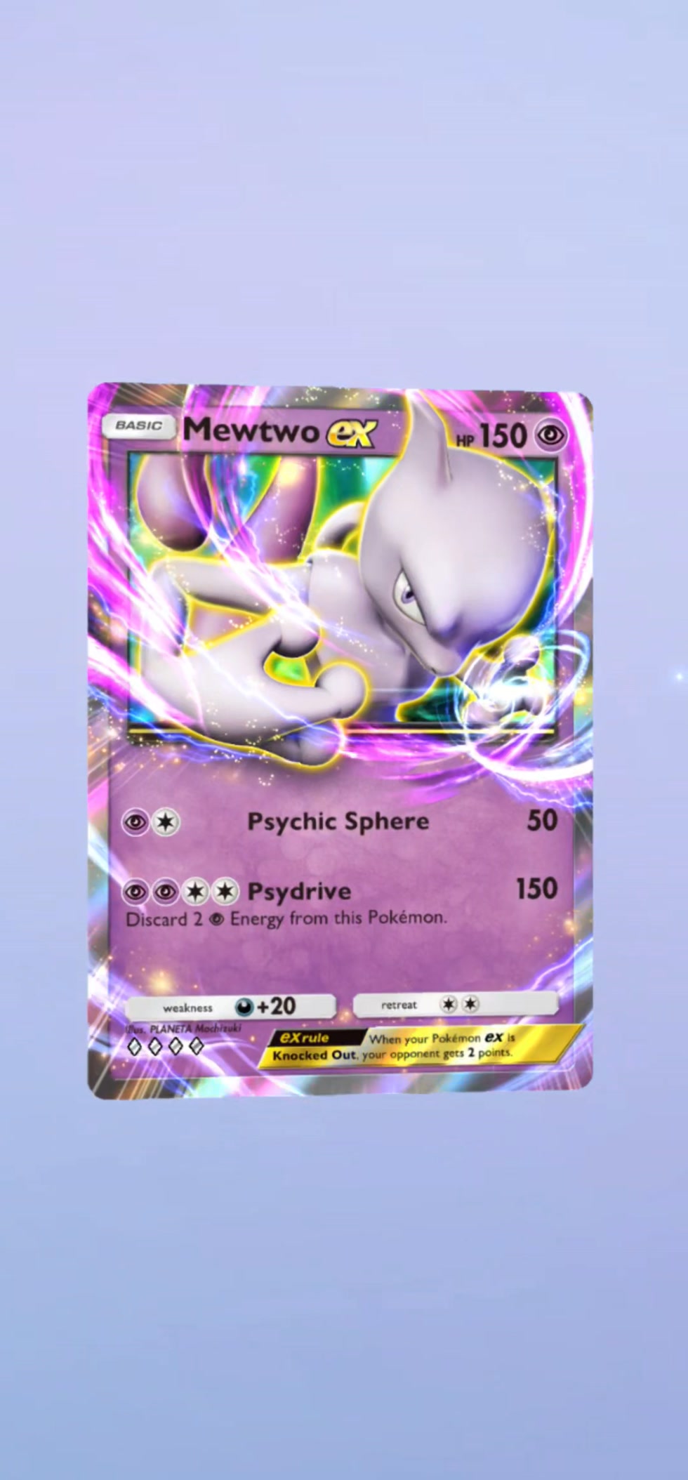 pokemon immersvie card mewtwo rarity 2 star - 056/172 - Rare Captured in a crystal Me opening Mewtwo packs in