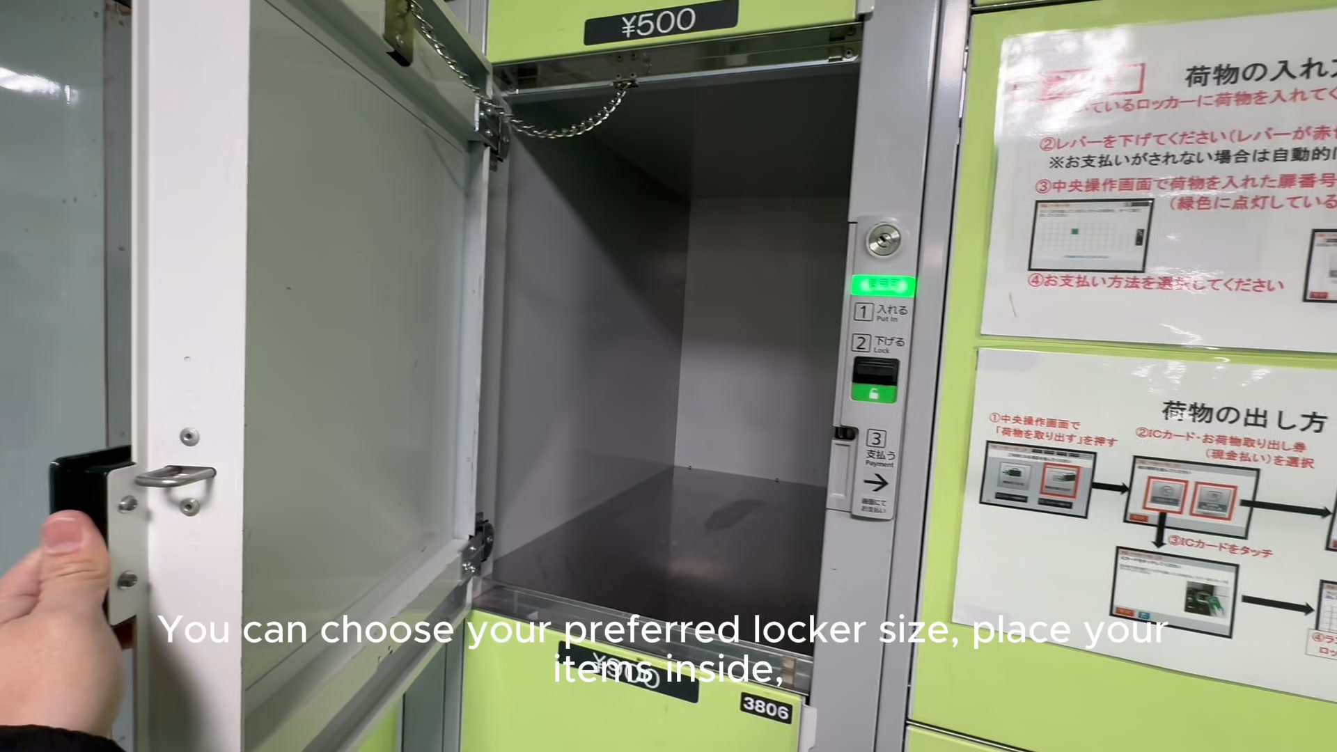 ueno station coin locker
