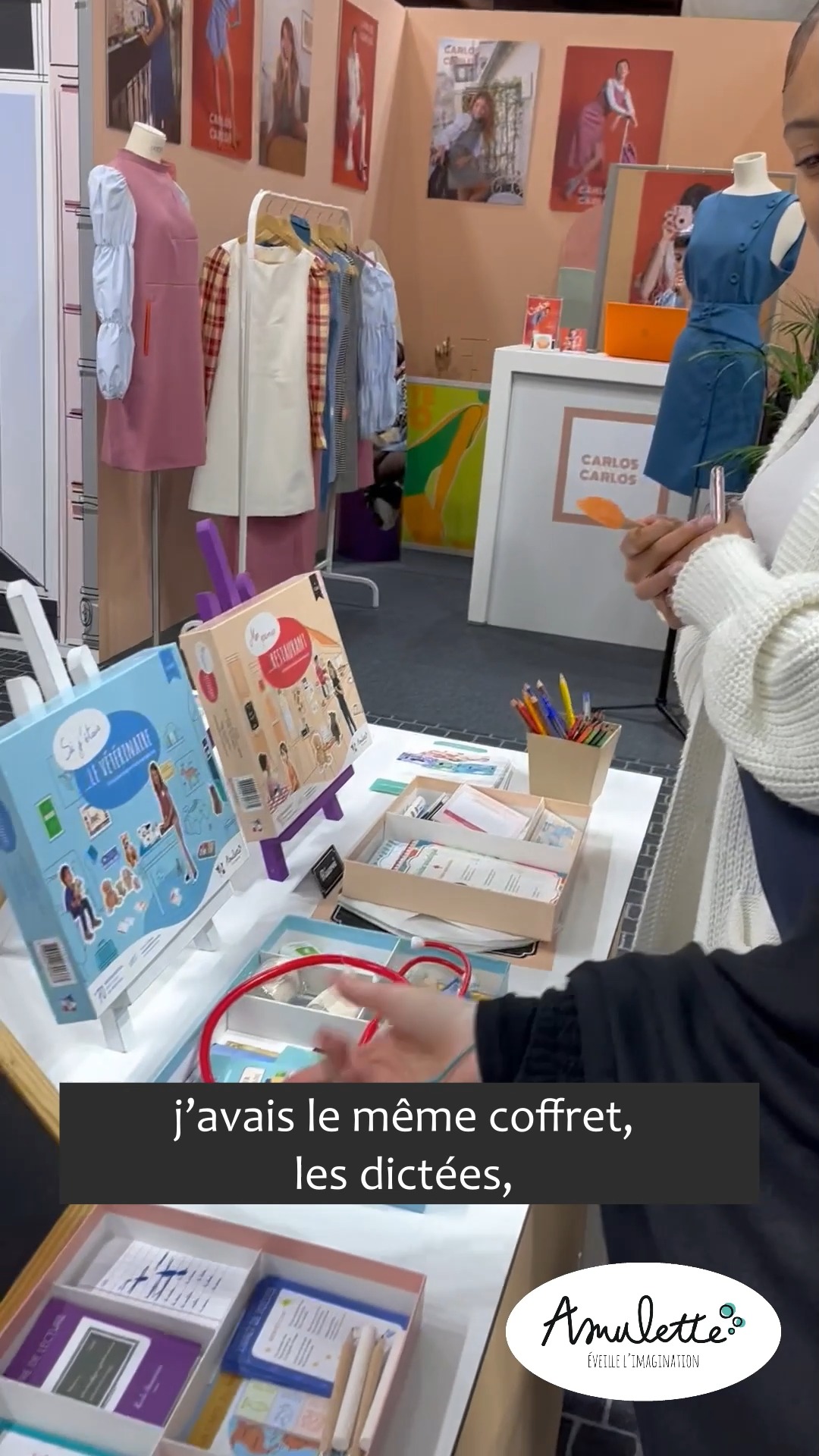 Coffret Si J’étais Vétérinaire Amulette - Jeu éducatif 6-10 Ans Avec 70 Accessoires - Soigne Tes Peluches Comme Un Pro ! Fabriqué En France