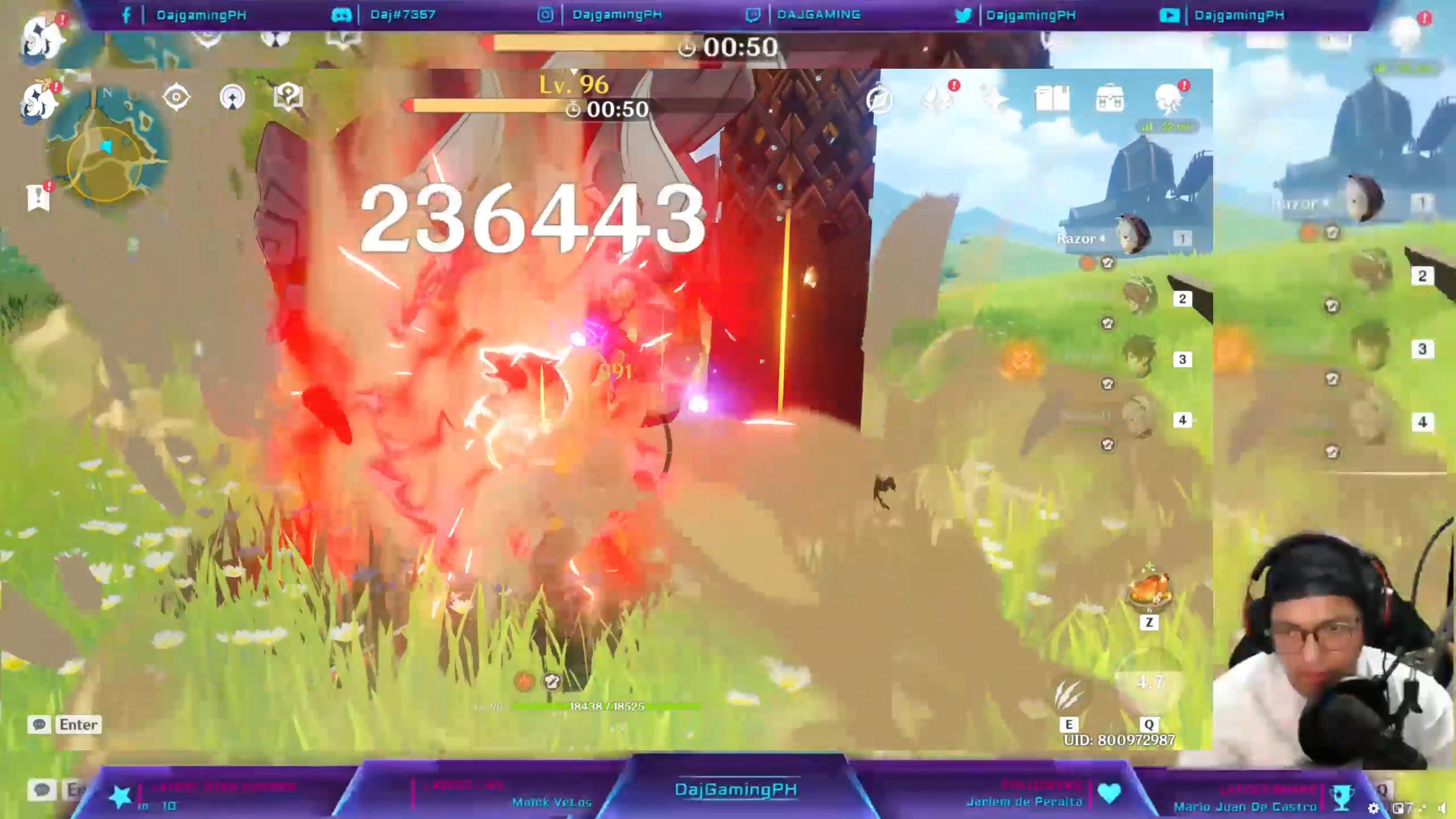 Ohhwel - My Budget Xiao, RAZOR with 236K Damage!