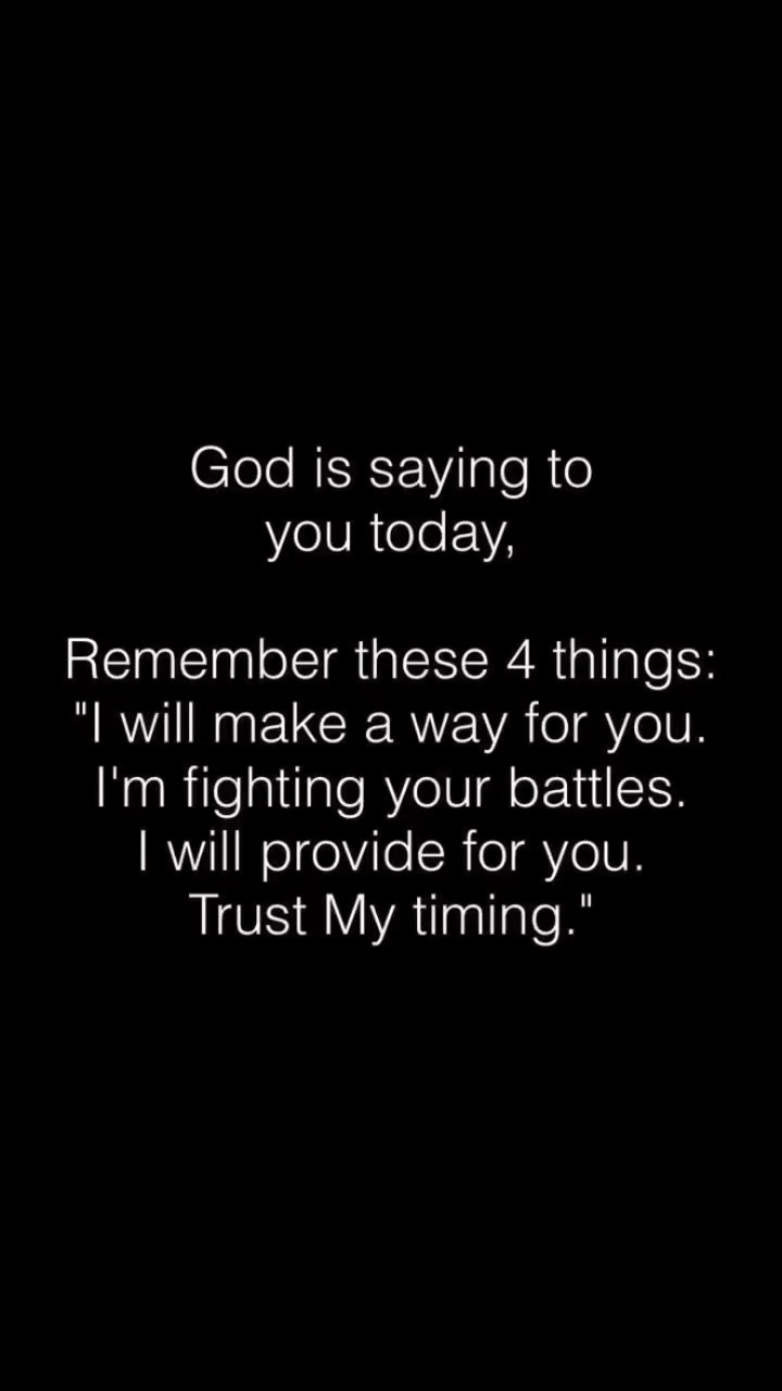 God is saying to you today 🙌 #God #TrustGod #reelsfacebook #christian # ...
