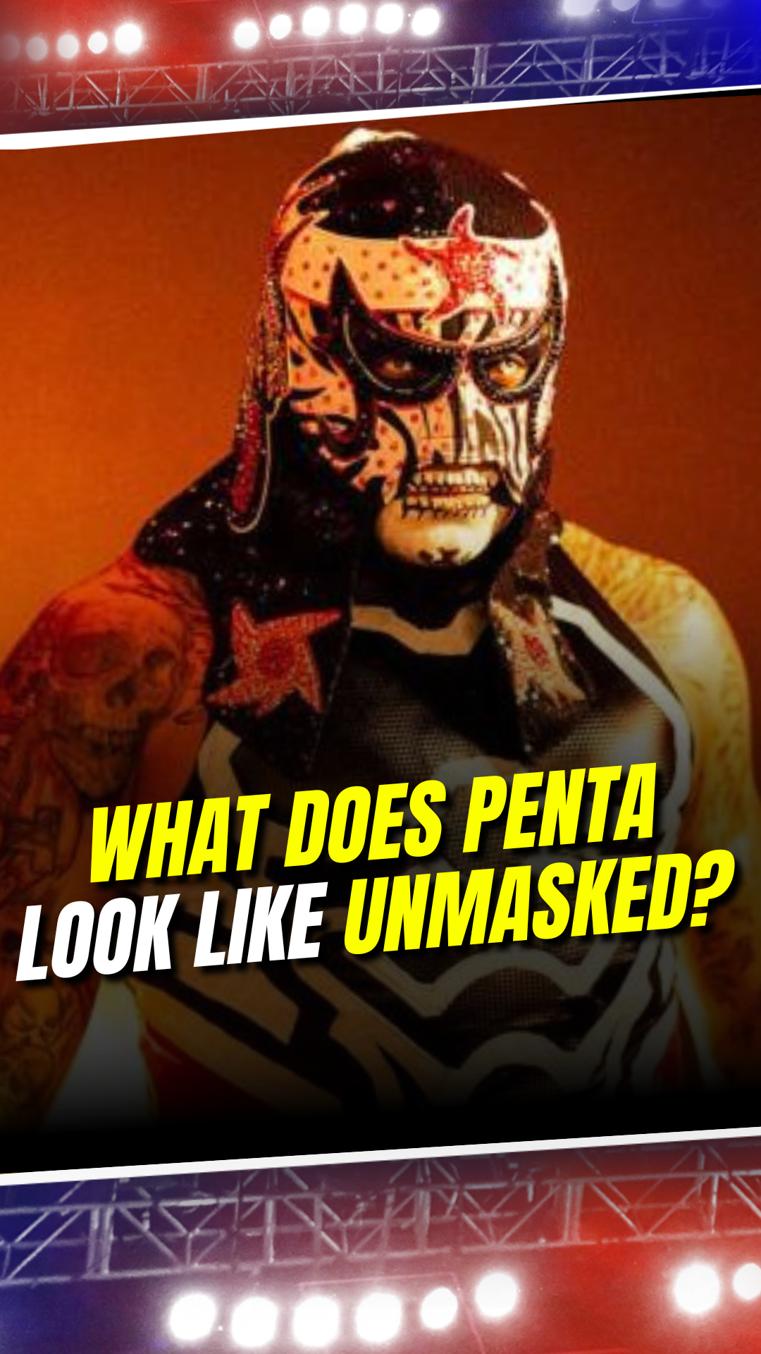 What does Penta look like? 🤔 Unmasked? 🥷 His identity remains a mystery ...