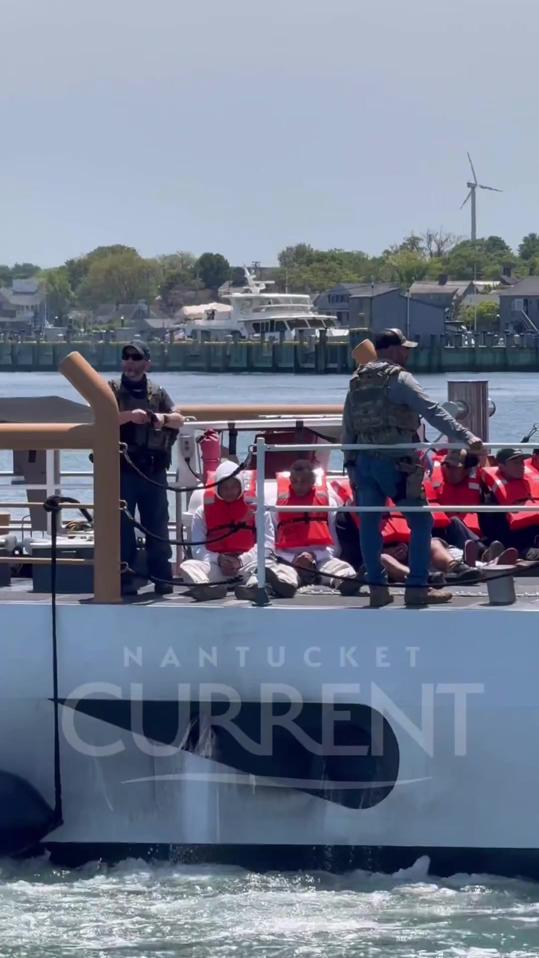 Massive ICE raid on Nantucket today. What's the over/under that Maura ...