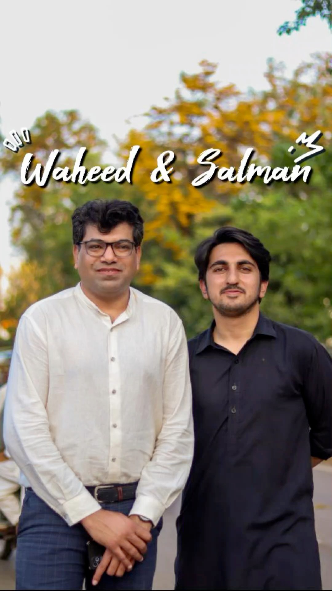 Randomly ran into Salman & Waheed, QAU's PHD students studying ...