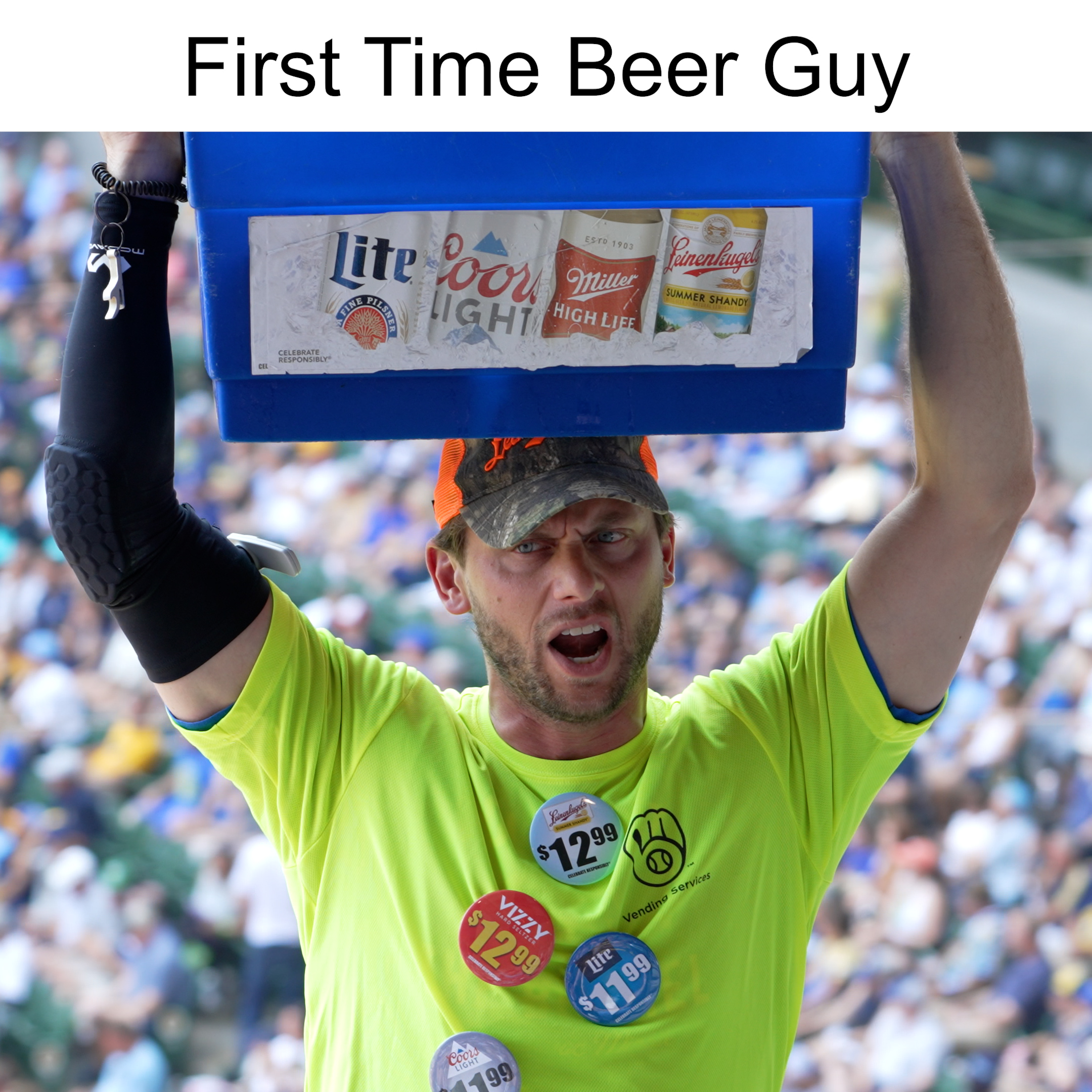 Happy opening day! ⚾ (feat. Jacob Leinenkugel Brewing Co. and 