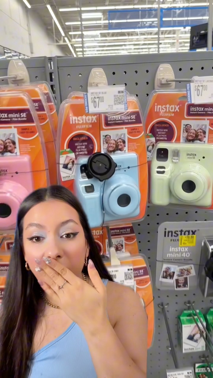 Comparando dos cámaras instantáneas insta mini 12 vs. instax mini SE ...