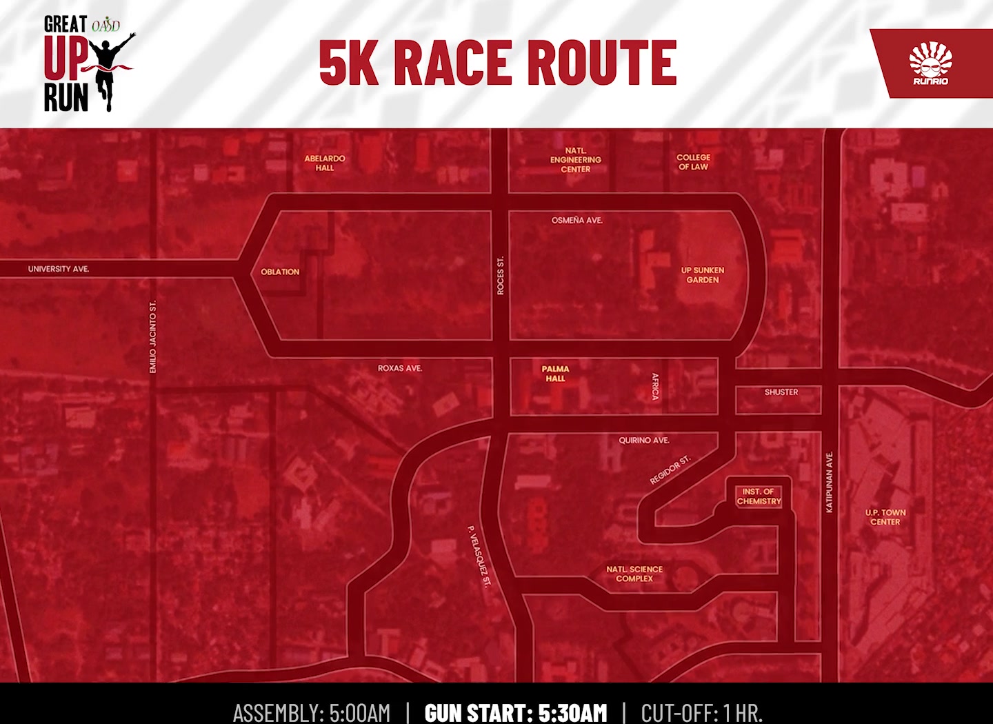 5K RUNNERS! Check out the 5K race route for the Great UP Run 2024. We ...