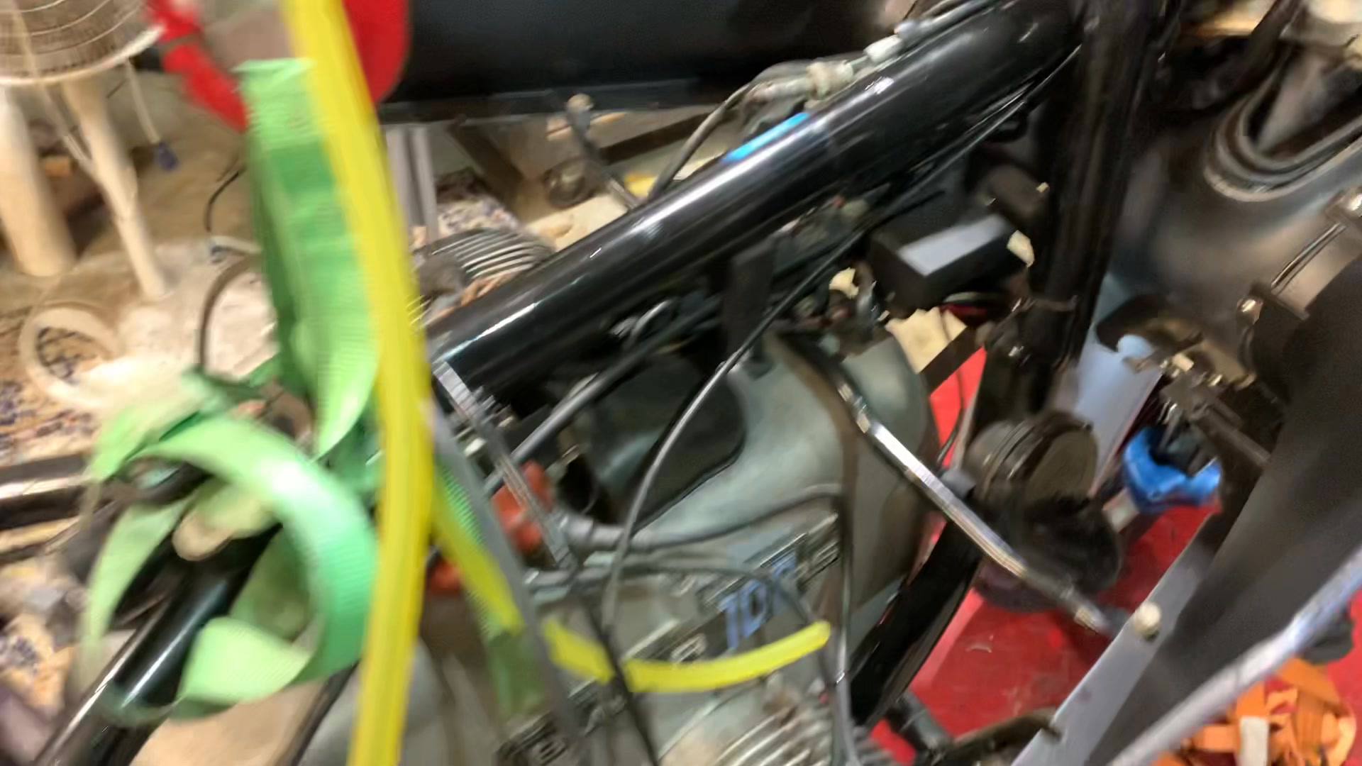 Gardner Kansas 1977 BMW R100RS disassembly