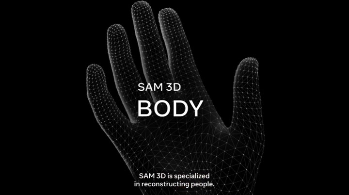 中々の精度です！ Metaが画像から瞬時にオブジェクトの3D化や人体形状の推定を可能とするAI技術を発表！ ブラウザ上でお試し可能！ SAM ...