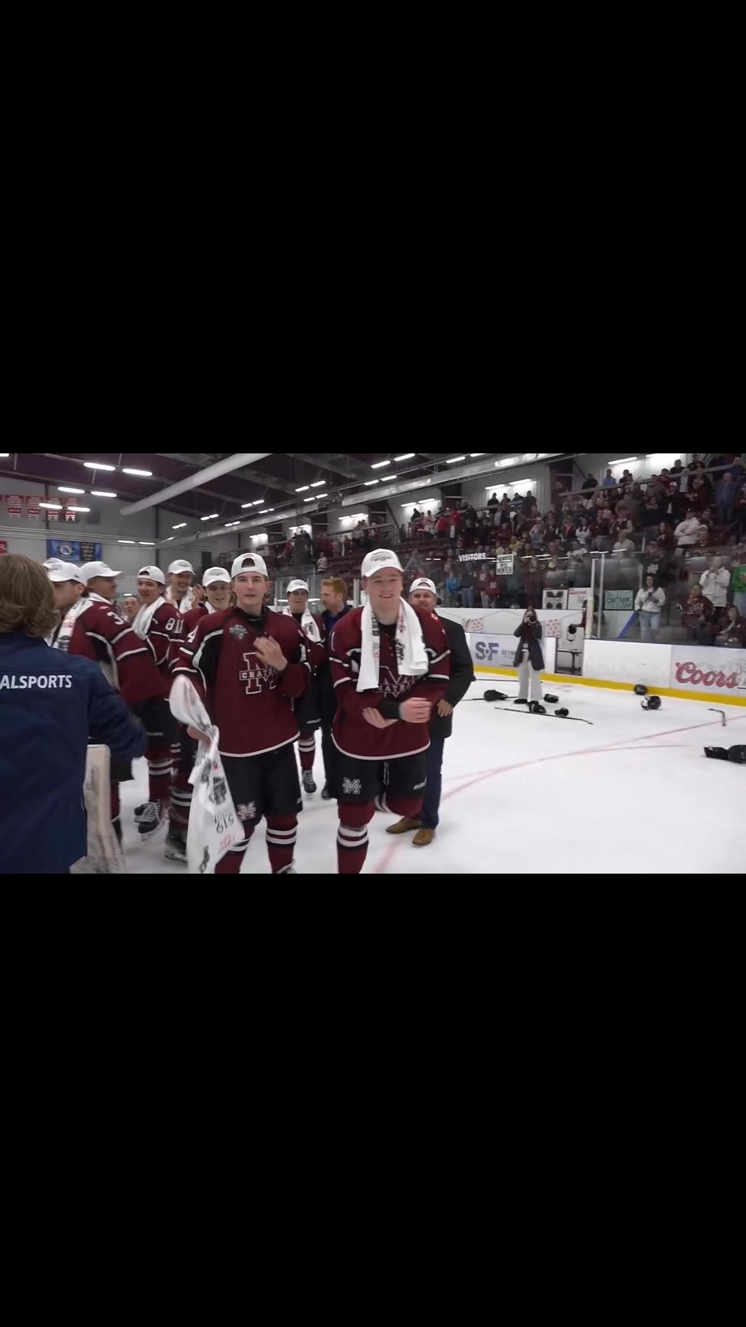 Biz Nasty with a SURPRISE visit to the St. Catharines Falcons on Friday ...