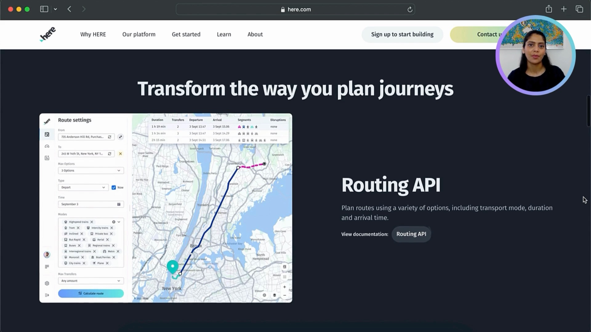Ready to map out your success? Discover the HERE Routing API! Learn how ...