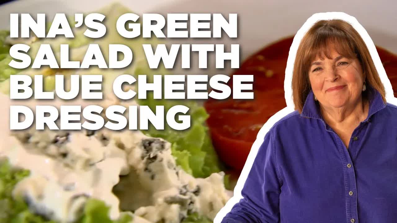 blue cheese dressing barefoot contessa Ina Garten's Green Salad with | - Food Network, #InaGarten #BarefootContessa #FoodNetwork, Join group: https groups/1059667405947260 recommended-product:crew-neck-chain-18kt-white-gold Bring The Romance Midi Size:UK8.5