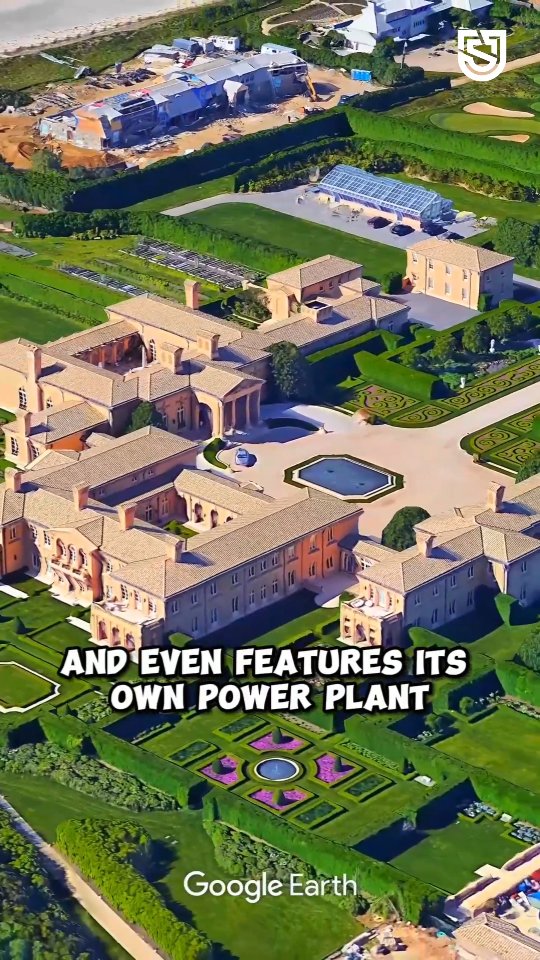 Fairfield Mansion, owned by billionaire Ira Rennert in Sagaponack, New ...
