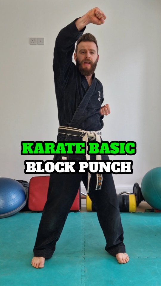 Karate Training - Basics (Kihon) #karate #punch #kick #block #stance # ...