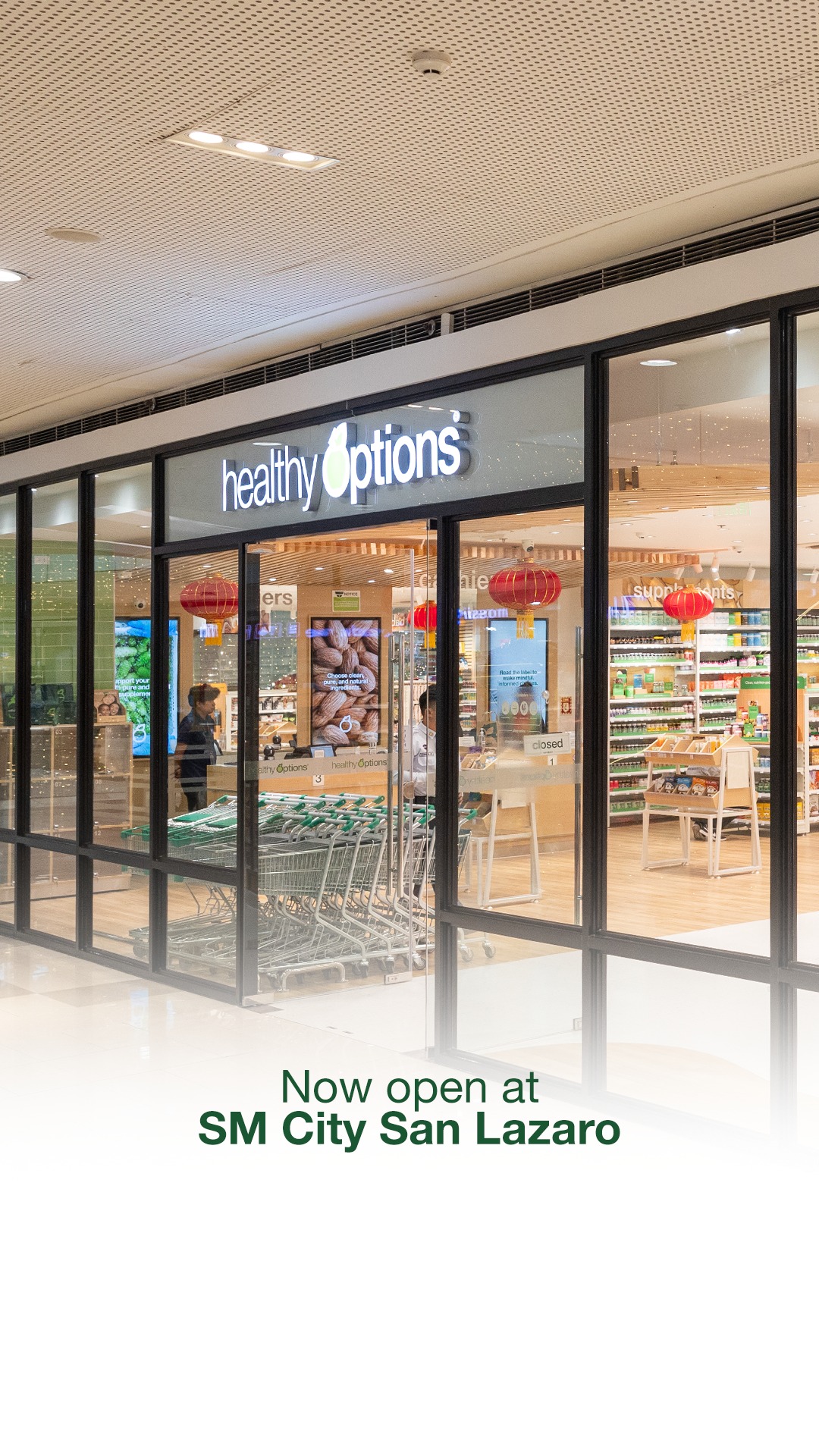 Healthy Options - 🎉 Our new store at SM City San Lazaro is... | Facebook