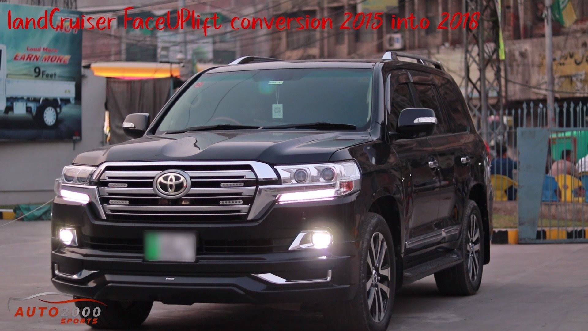 Toyota Land Cruiser Fj300 V8 Face Uplift (Conversion) Model 2009