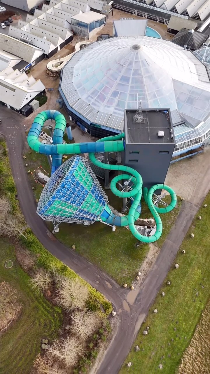 Can you survive the slides of #lalandia in #denmark🇩🇰 ?⬇️ Lalandia is ...