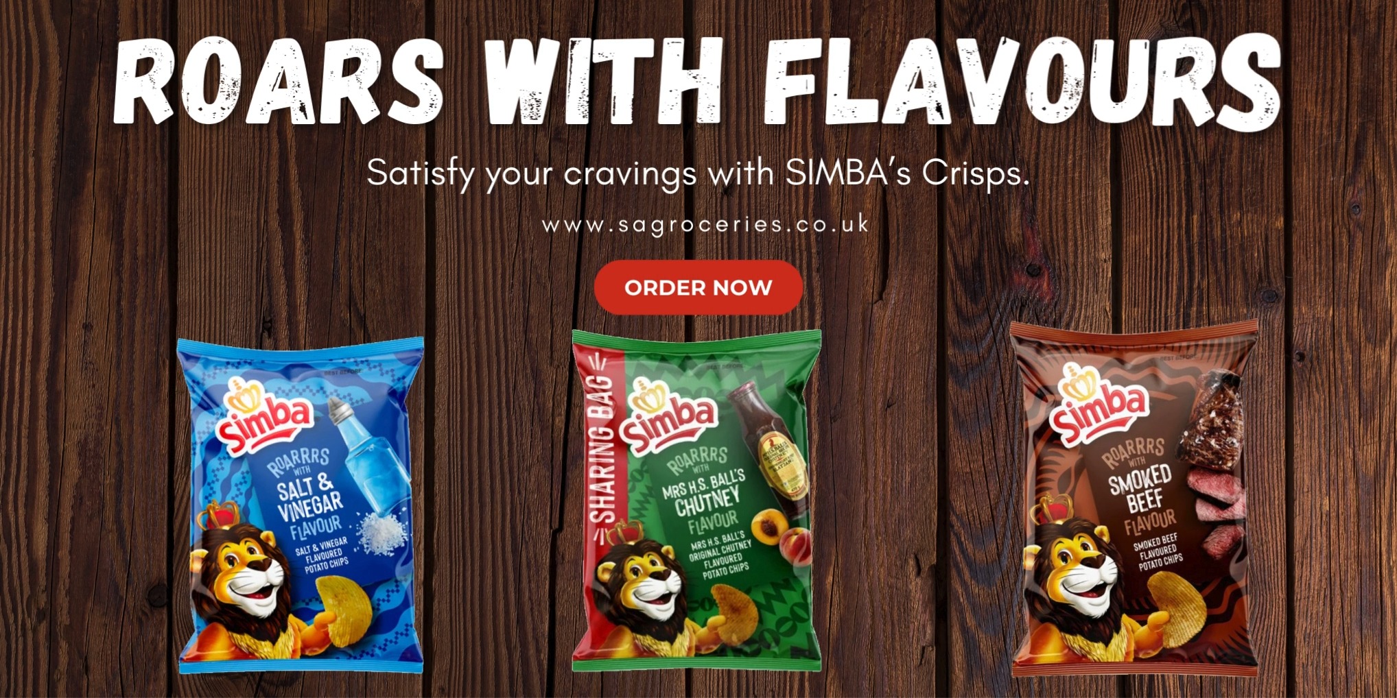 Get your favourite SIMBA crisps that 𝗥𝗢𝗔𝗥𝗦 𝗪𝗜𝗧𝗛 𝗙𝗟𝗔𝗩𝗢𝗨𝗥𝗦. 𝗢𝗥𝗗𝗘𝗥 𝗡𝗢𝗪 ...