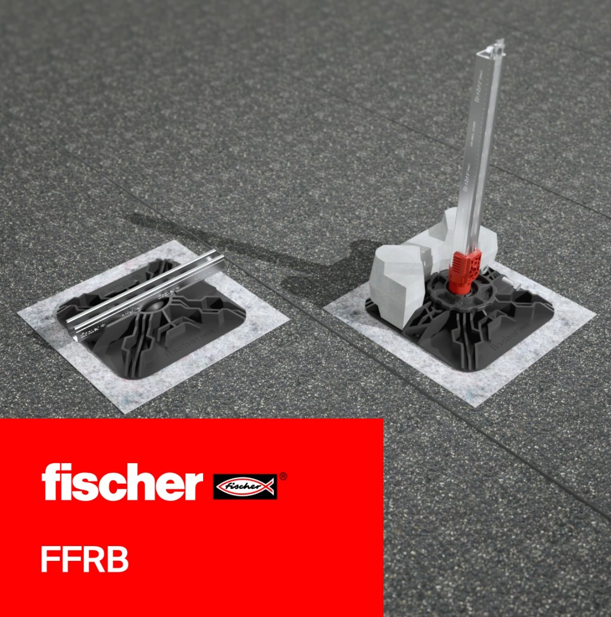 fischer Flat Roof Base FFRB: Secure & Reliable Installation for Rooftop ...