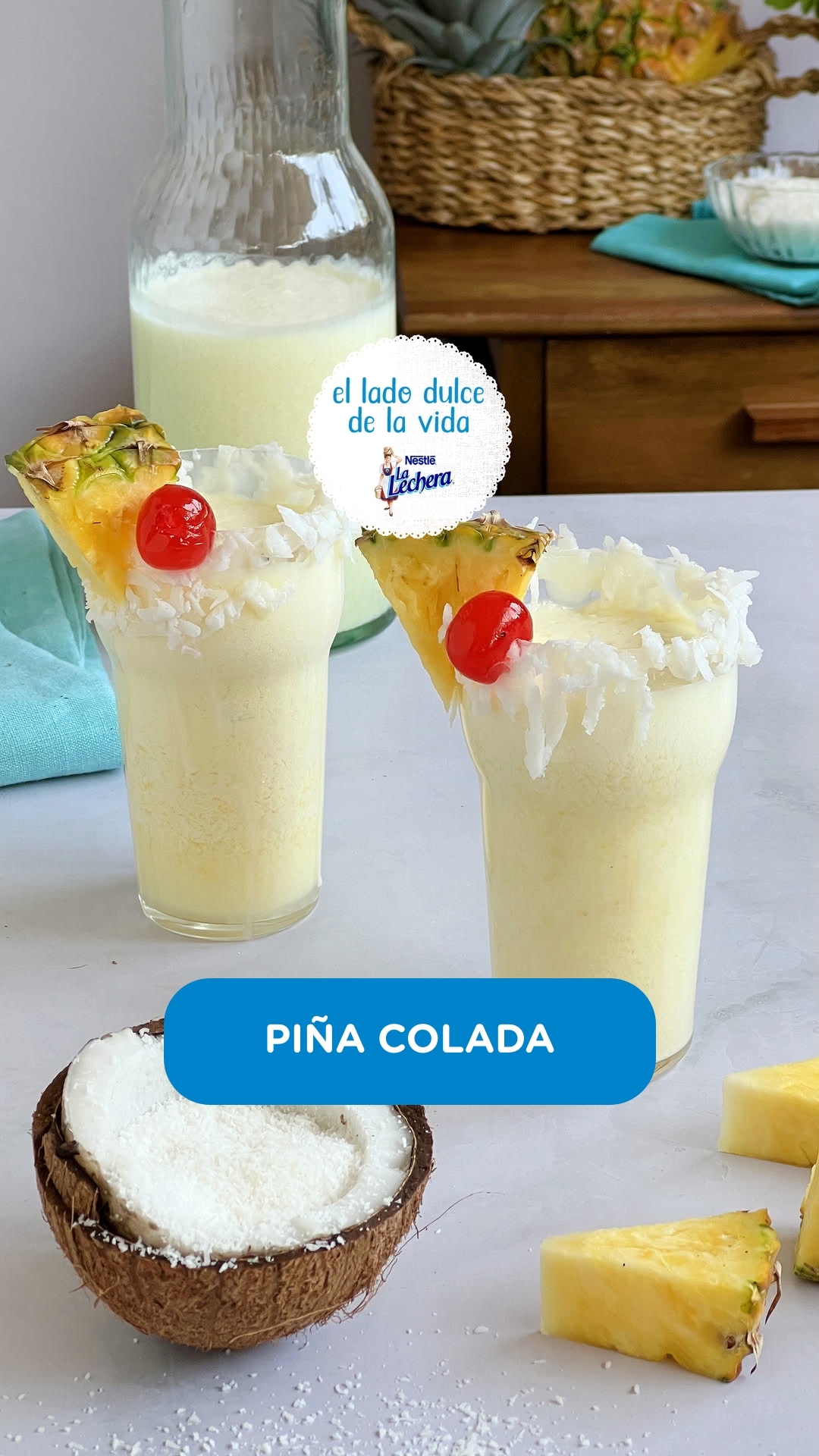Prepárate para saborear las vacaciones en un sorbo: esta PIÑA COLADA es ...
