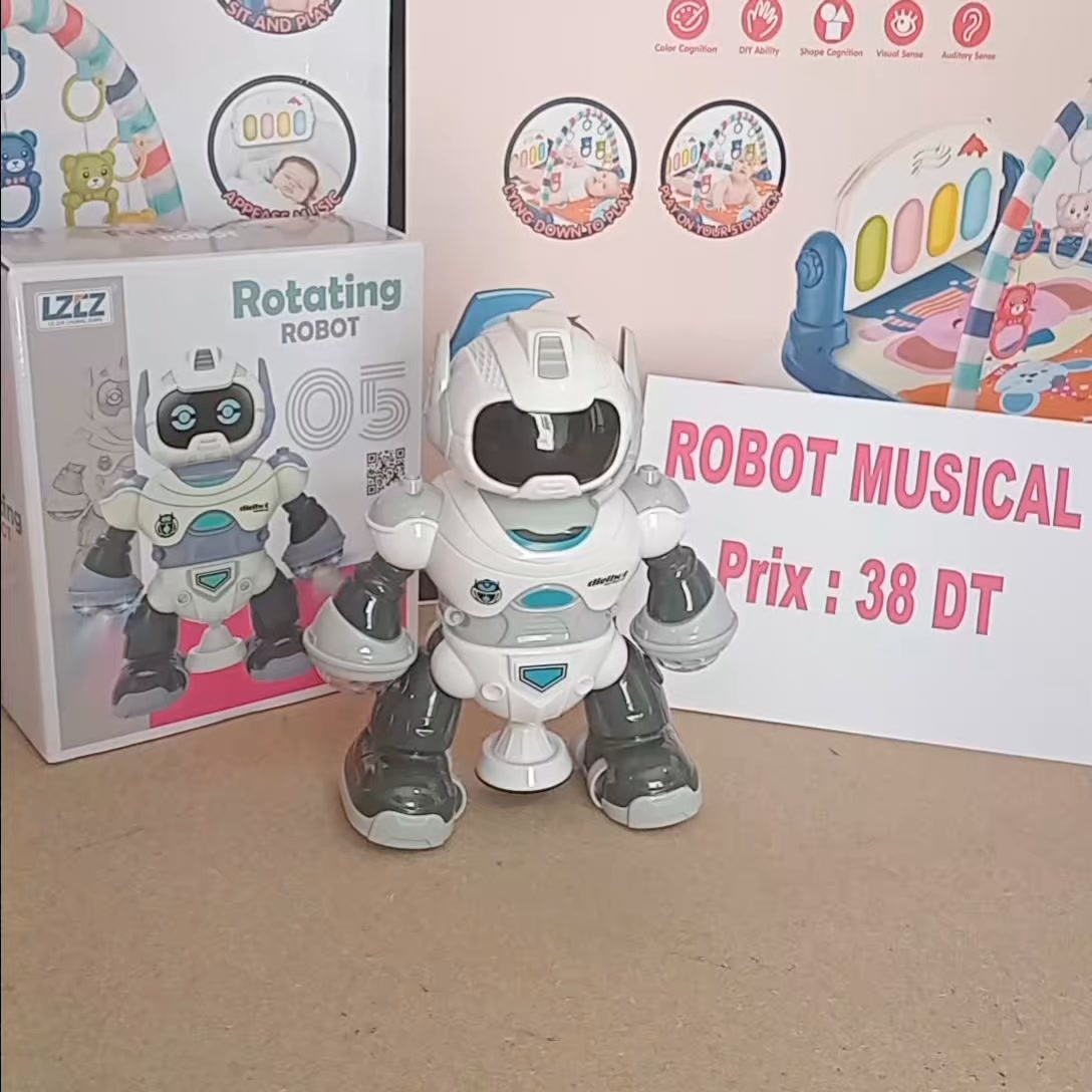 Robot Télécommandé - AMOUNE - Contrôle Gestuel - Programmable - Cadeau de Jouet pour Enfants et