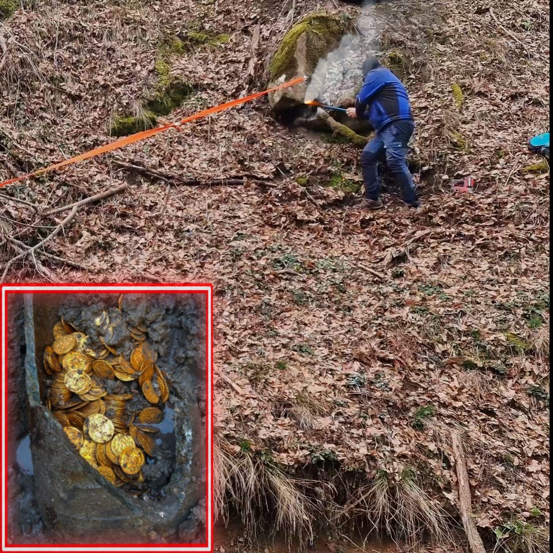 The moment of finding priceless treasure in the rock | The moment of ...