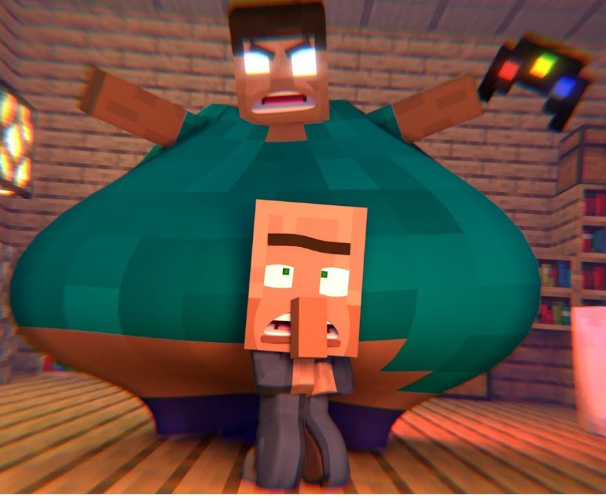 Fat Herobrine Nightmare #1 | Minecraft Animation | C Gaming | Facebook