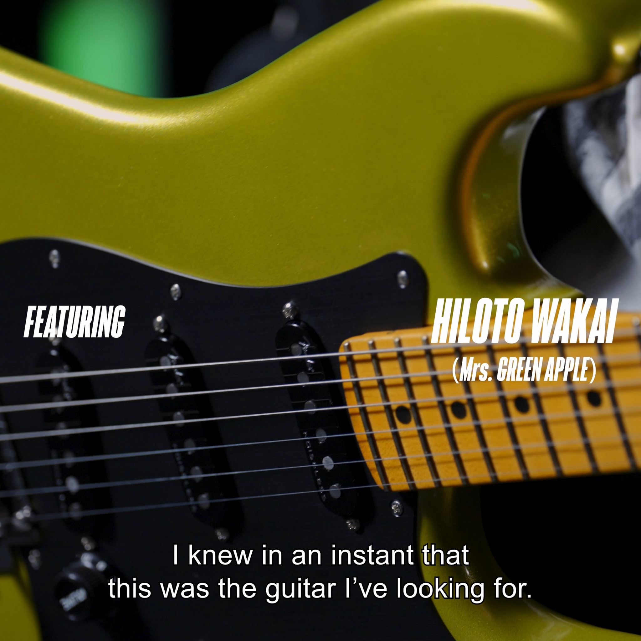 FenderNews: Mrs. GREEN APPLEの #若井滉斗 が出演するAmerican Ultra
