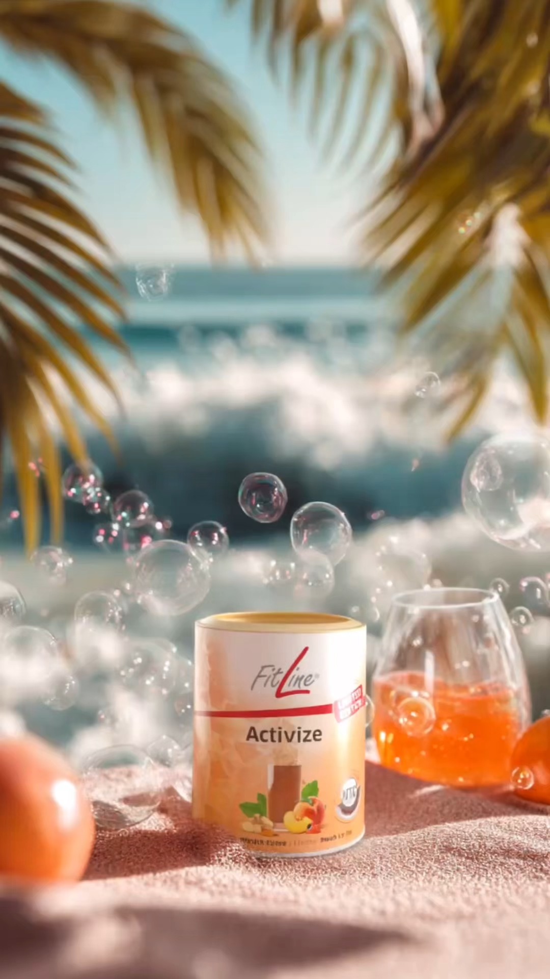 Say hello to our NEW FitLine Activize Oxyplus Peach Ice-Tea