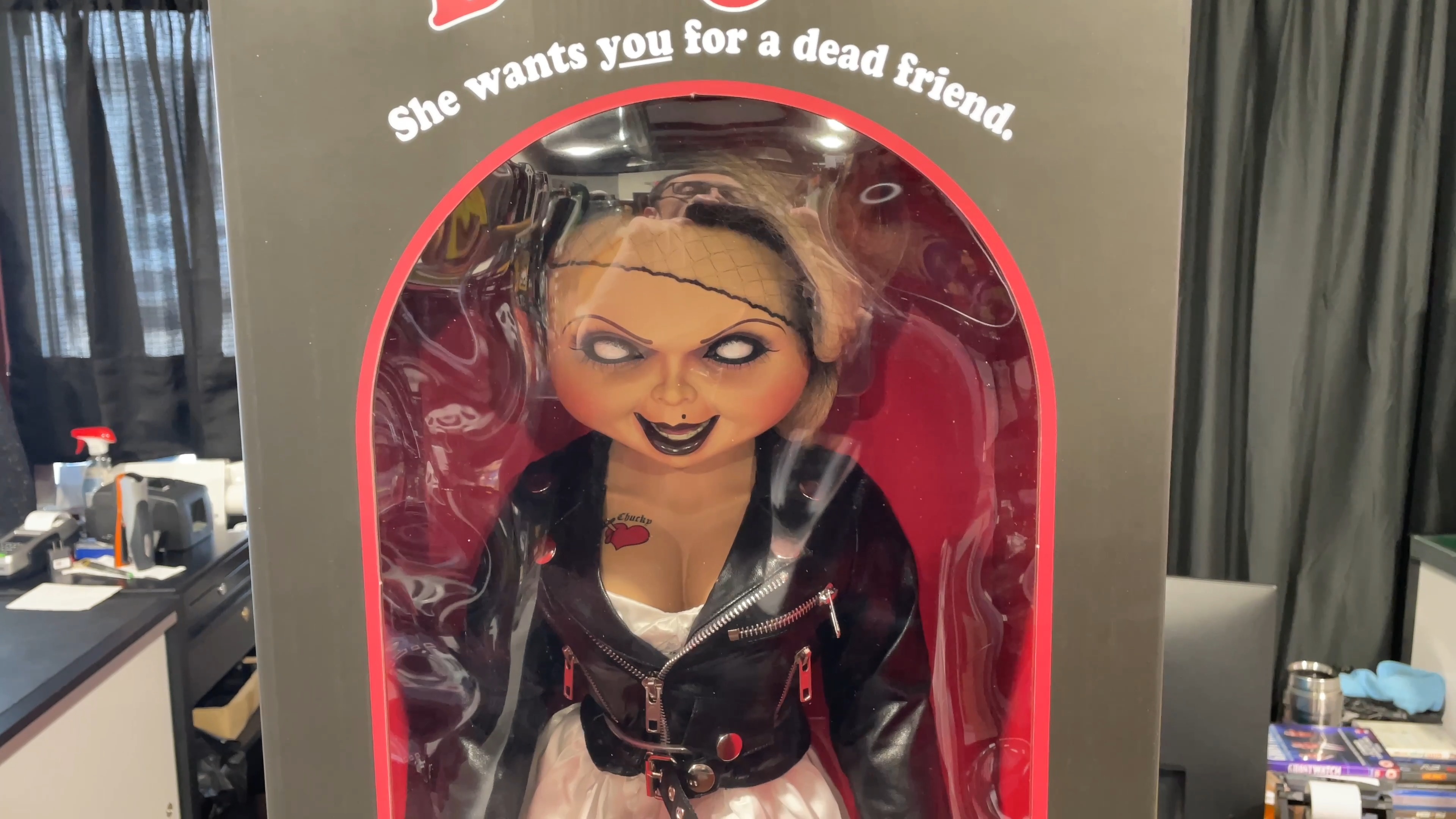 Our Seed of Chucky 1:1 Scale Tiffany replica is now available for