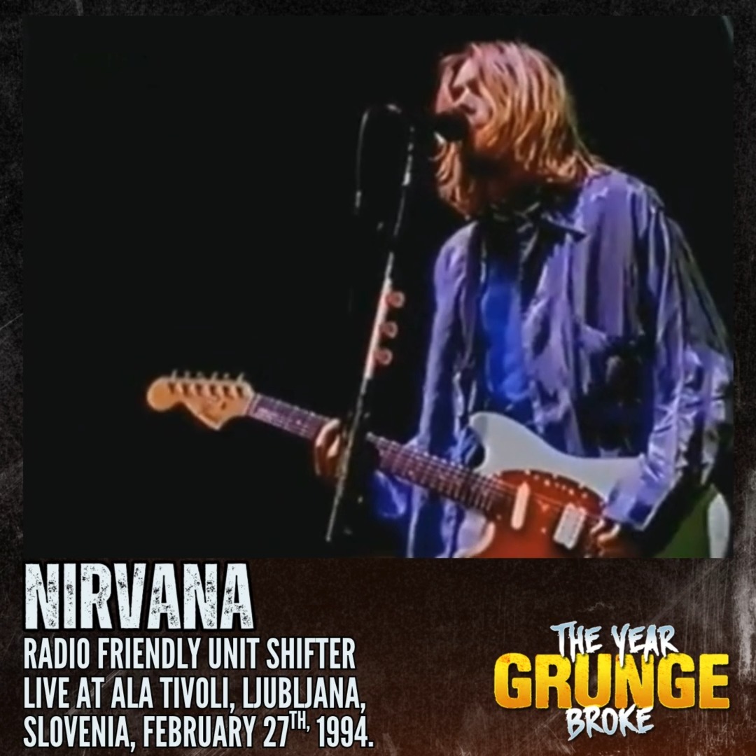 NIRVANA - Love Buzz Live at Kapu, Linz, Austria, November 20th, 1989.