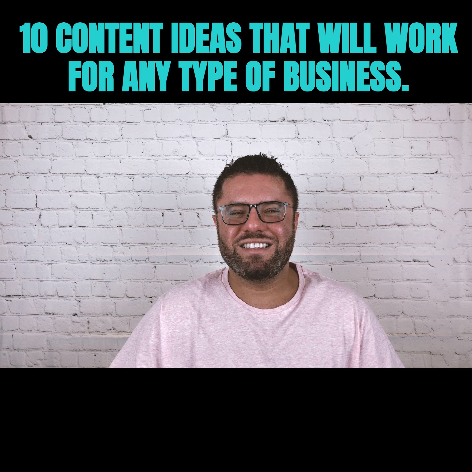 10 CONTENT IDEAS FOR ANY TYPE OF BUSINESS! | Click on the link in Bio ...