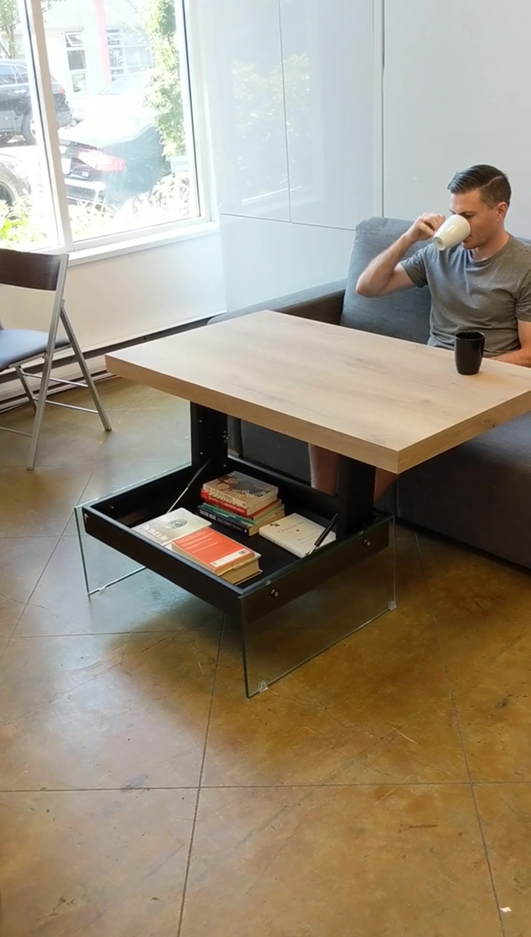 Case Study® Furniture Aiko X Base Table These lightweight