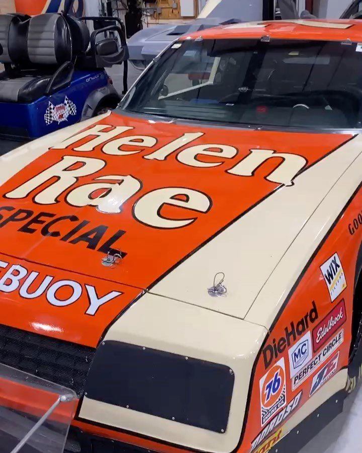 The Helen Rae car driven by Dave Marcis always seems to be a fan ...