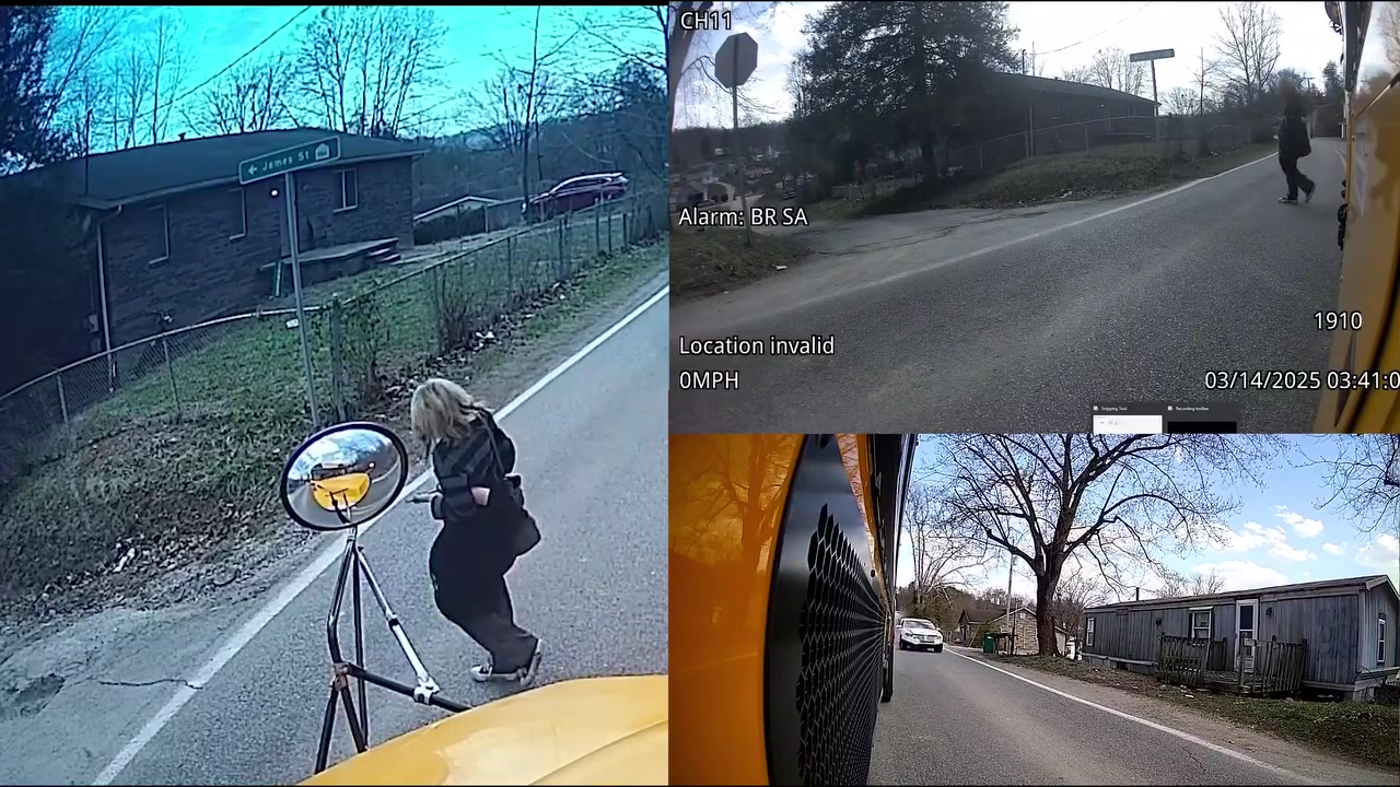 😱 A heart-stopping moment was caught on camera. A car nearly hits a ...