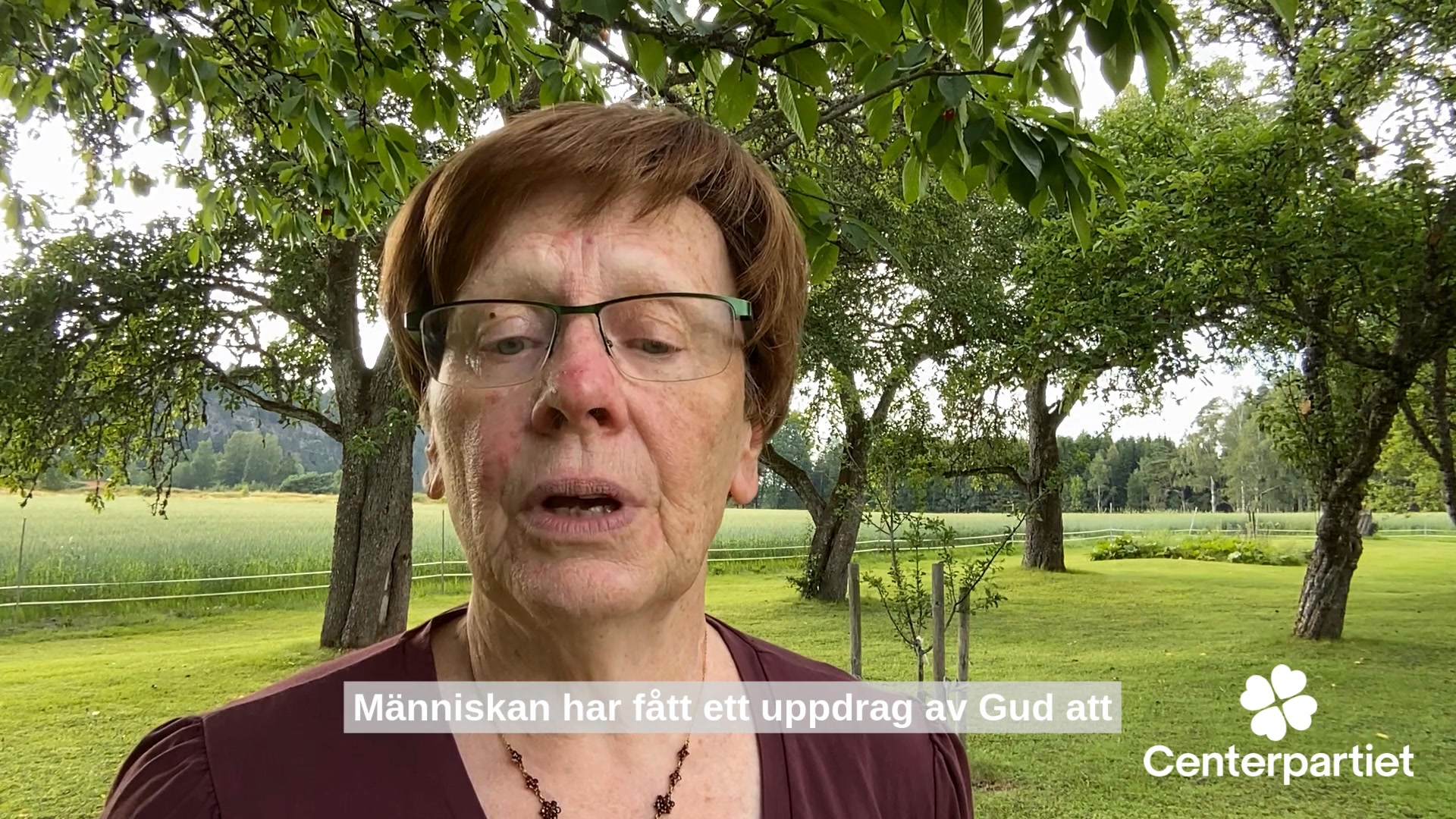 Ett hållbart förvaltarskap! Lyssna på Centerpartiets kandidat till ...