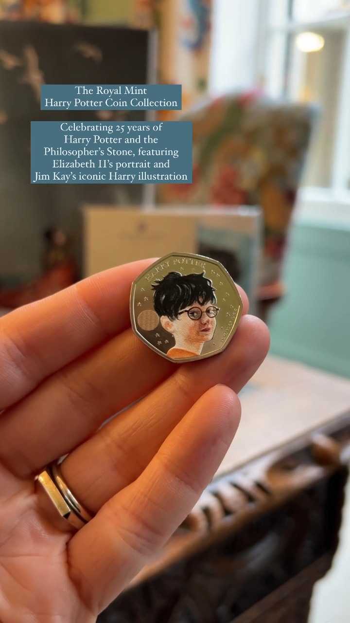 Royal Mint Harry Potter coin collection | Harry Potter Books from