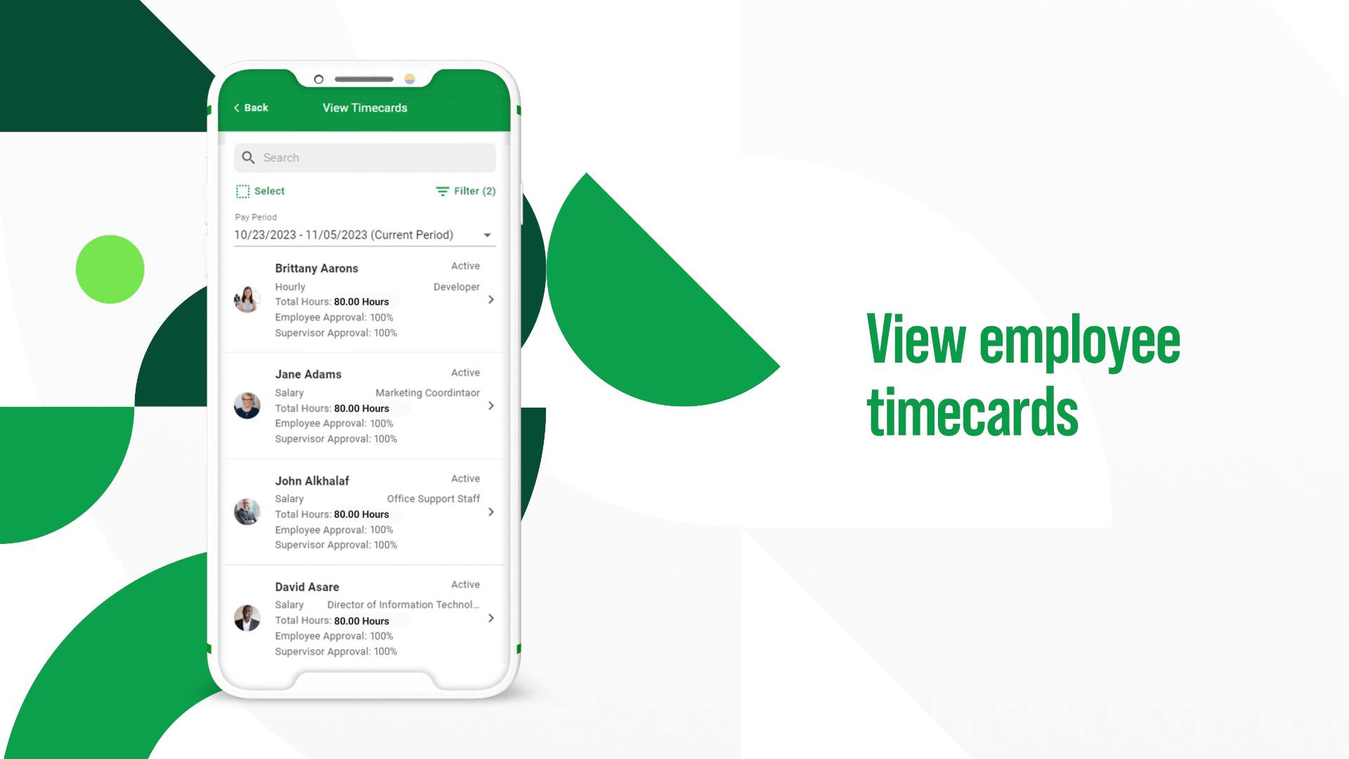 Everyone has time to manage employee timecards with Paycom’s Manager on ...