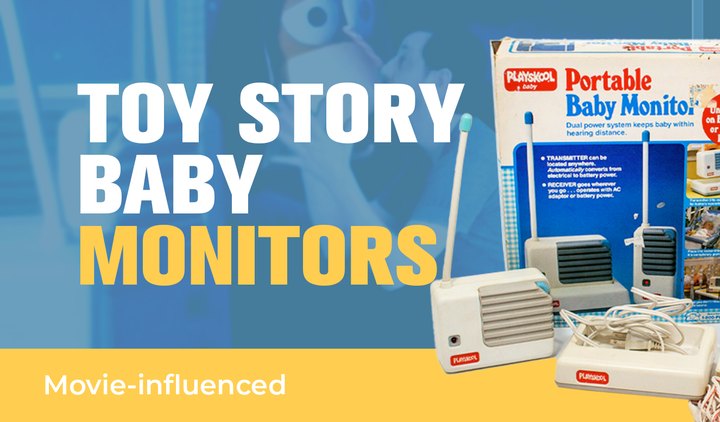 1990 Playschool Baby Portable Monitor as seen in Toy Story