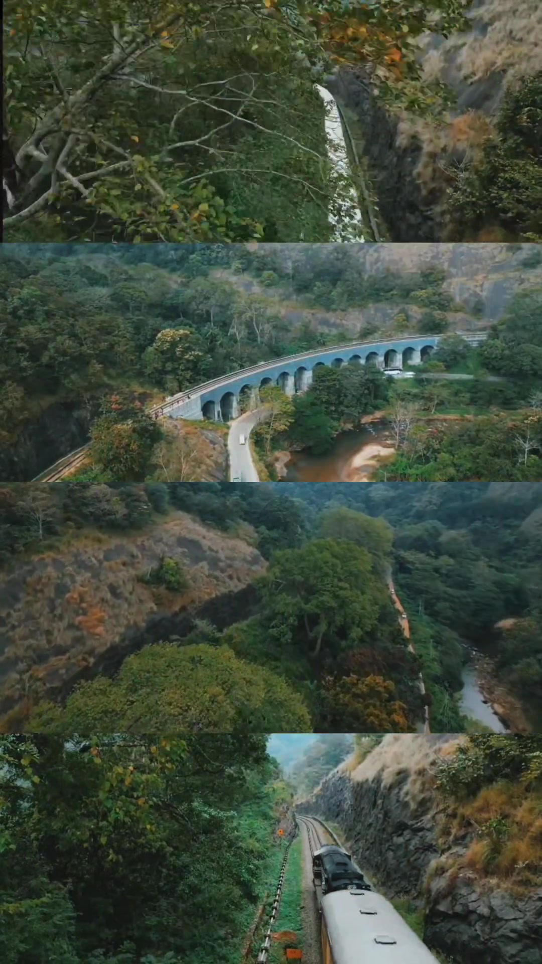 13 Arch Pathimoonnu Kannara Bridge!!! In frame : Legendary Quilon mail ...