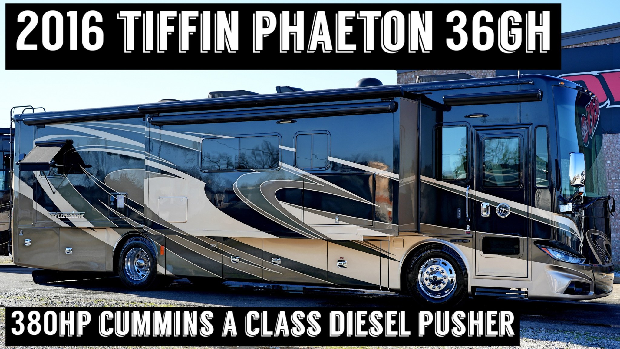 2017 Tiffin Allegro Bus 40AP A Class 450HP Cummins Diesel Pusher from ...