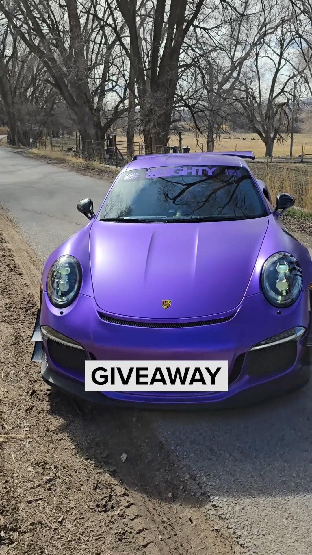 Are you living the life you want? Winning this Porsche GT3-RS