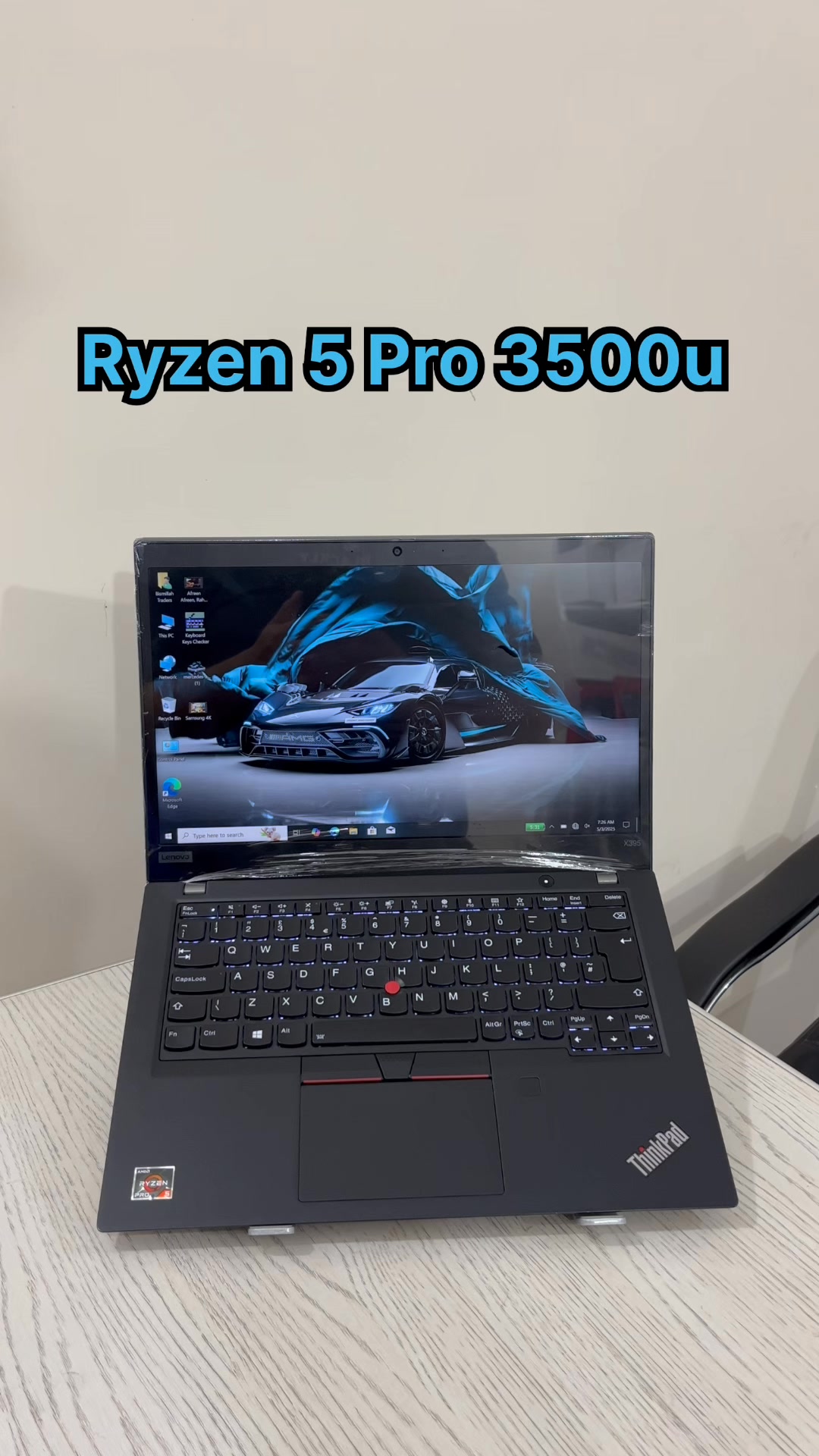 Lenovo Thinkpad X395 Ryzen 5 Pro 3500u 256gb ssd nvme 16gb ram
